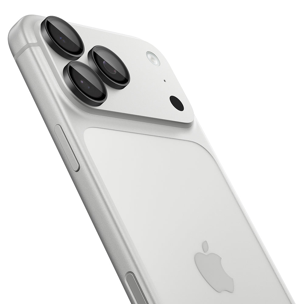 Schutzfolie für die Rückkamera Spigen GlastR EZ FIT Optik Pro für Apple iPhone 18 Pro / 18 Pro Max, gehärtetes Glas, 2er-Set, Dunkelgrau AGL12043