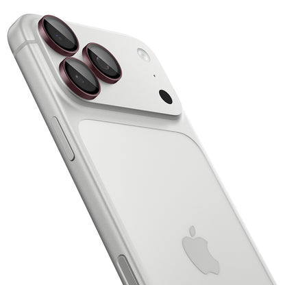 Schutzfolie für die Rückkamera Spigen GlastR EZ FIT Optik Pro für Apple iPhone 18 Pro / 18 Pro Max, gehärtetes Glas, 2er-Set, Weinrot AGL12044