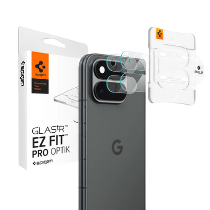 Spigen GlastR EZ FIT Optik Pro Rear Camera Protective Film for Google Pixel 11 Pro Fold, Tempered Glass, Set of 2 Pieces, Transparent AGL11491