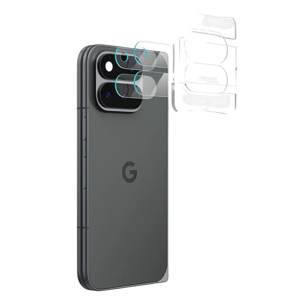 Spigen GlastR EZ FIT Optik Pro Rear Camera Protective Film for Google Pixel 11 Pro Fold, Tempered Glass, Set of 2 Pieces, Transparent AGL11491