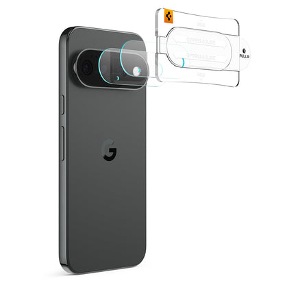 Schutzfolie für die Rückkamera Spigen GlastR EZ FIT Optik Pro für Google Pixel 11 Pro, gehärtetes Glas, 2er-Set, schwarz AGL11484