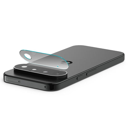 Schutzfolie für Rückkamera Spigen GlastR EZ FIT Optik Pro für Google Pixel 11, gehärtetes Glas, 2er-Set, Schwarz AGL11479