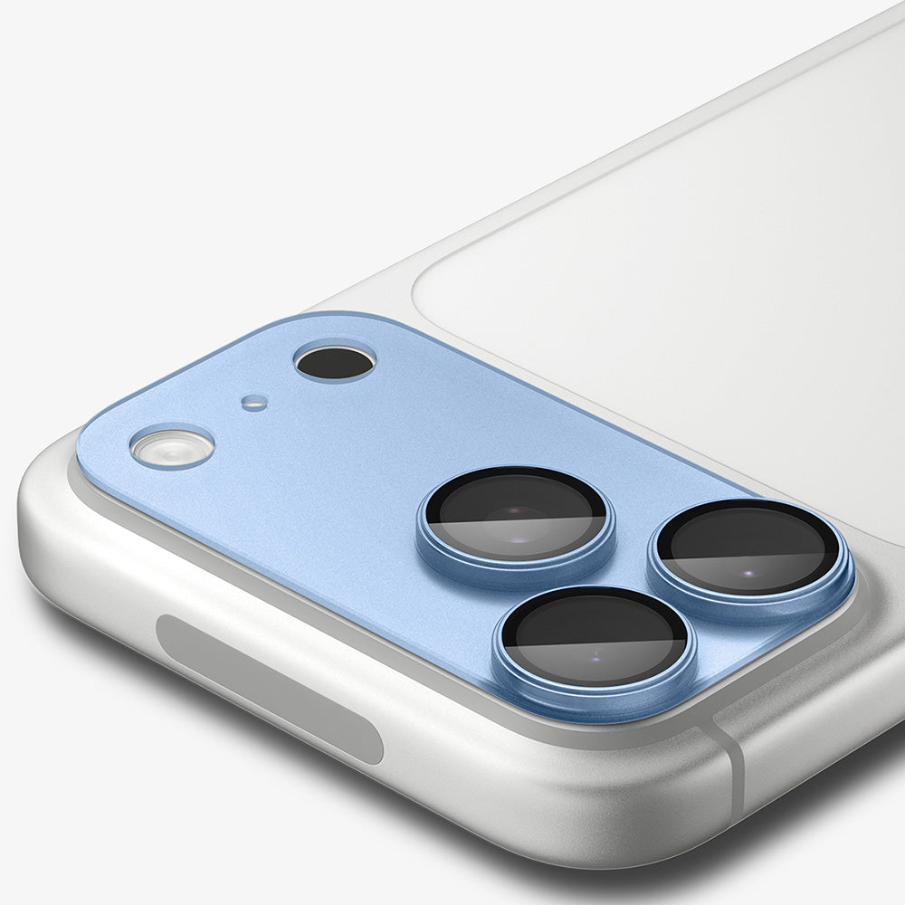 Schutzfolie für die Rückkamera Spigen GlastR EZ FIT Optik Pro XL für Apple iPhone 18 Pro, gehärtetes Glas, Blau AGL12037
