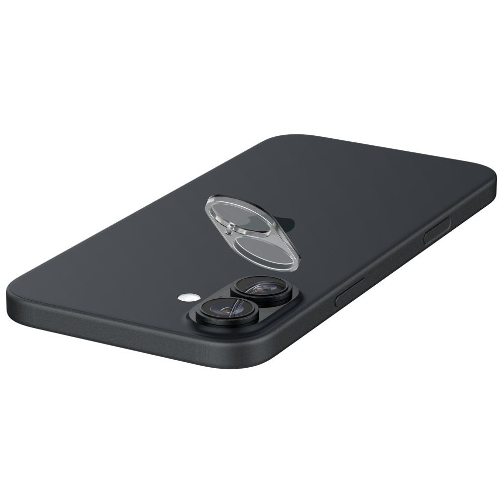 Spigen GlastR Optik Rückkamera-Schutzfolie für Apple iPhone 16 Plus / 16, gehärtetes Glas, 2er-Set, transparent AGL07923