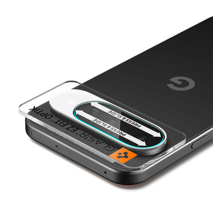 Schutzfolie für die Rückkamera Spigen GlastR Optik für Google Pixel 10, gehärtetes Glas, 2er-Set, transparent AGL09661