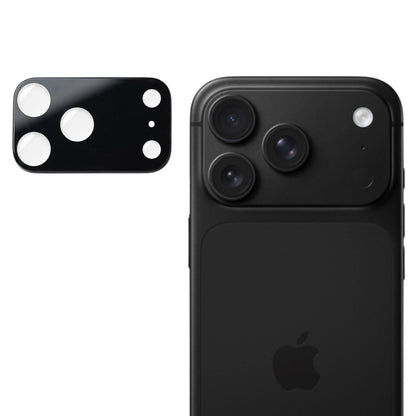 Techsuit Rückkamera-Schutzfolie für Apple iPhone 18 Pro Max, gehärtetes Glas, schwarz