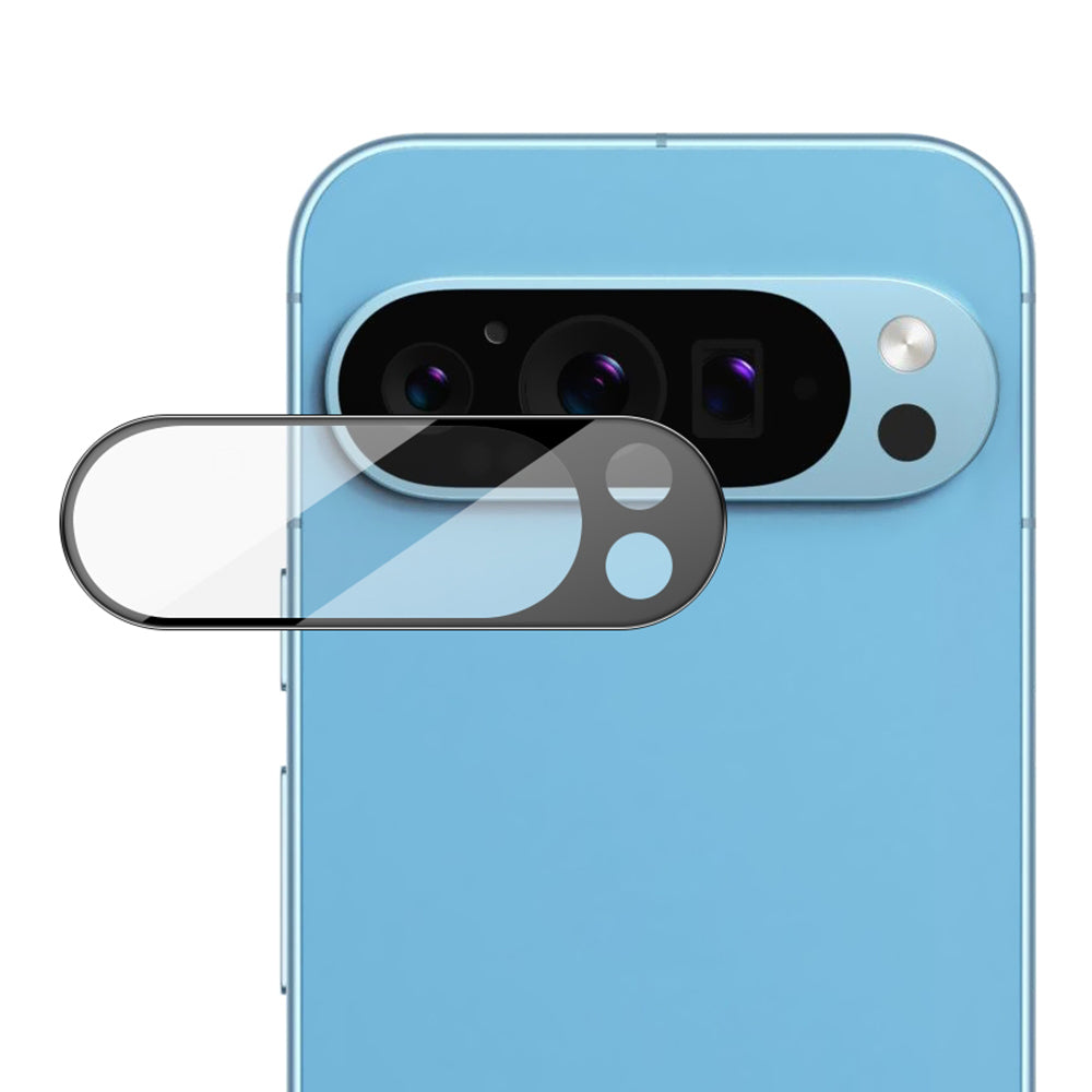 Techsuit Rear Camera Protective Film for Google Pixel 9 Pro XL, Tempered Glass, Black