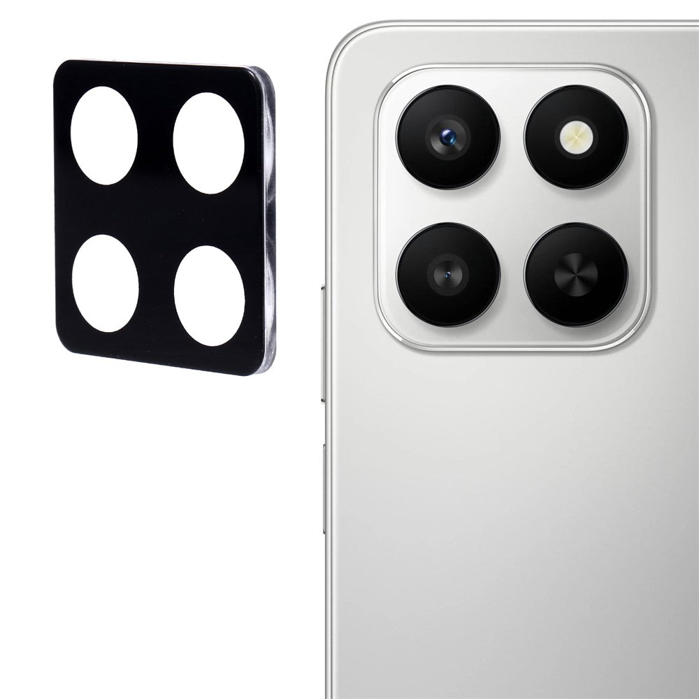 Schutzfolie Techsuit für die Rückkamera für Honor 400 Smart 4G / X7d 4G / 400 Smart 5G, gehärtetes Glas, Schwarz