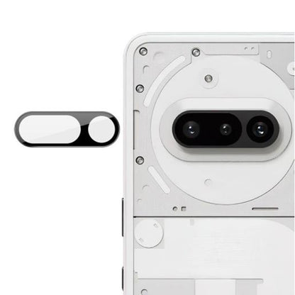 Techsuit Rückkamera-Schutzfolie für Nothing Phone (3a), gehärtetes Glas, schwarz