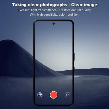 Techsuit Rückkamera-Schutzfolie für Nothing Phone (3a), gehärtetes Glas, schwarz