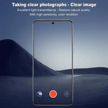 Techsuit Rear Camera Protective Film for OnePlus 13R, Tempered Glass, Black