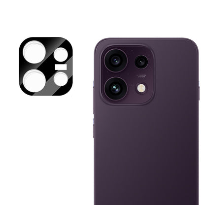 Techsuit Rear Camera Protective Film for Oppo Reno16 F / Reno16 FS, Tempered Glass, Black