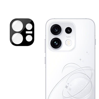 Techsuit Rückkamera-Schutzfolie für Oppo Reno16 Pro, gehärtetes Glas, schwarz
