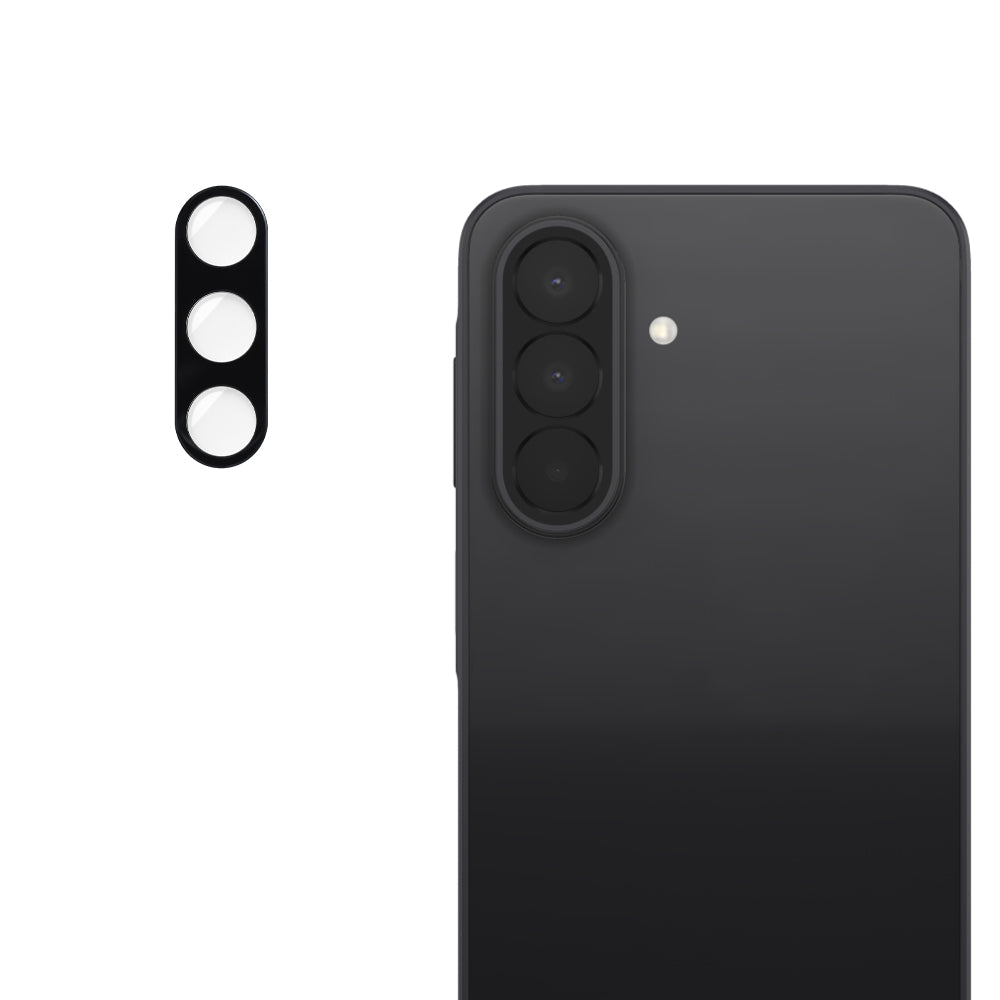 Techsuit Schutzfolie für die Rückkamera des Samsung Galaxy A27 5G, gehärtetes Glas, Schwarz