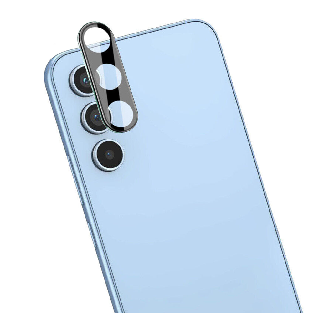 Schutzfolie Techsuit für die Rückkamera für Samsung Galaxy A34 A346, gehärtetes Glas, Schwarz
