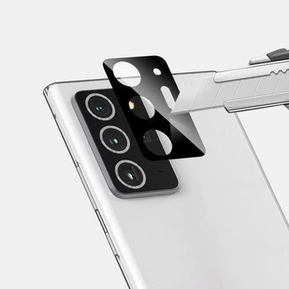 Techsuit Rückkamera-Schutzfolie für Samsung Galaxy Note 20 Ultra 5G N986 / Note 20 Ultra N985, gehärtetes Glas, schwarz