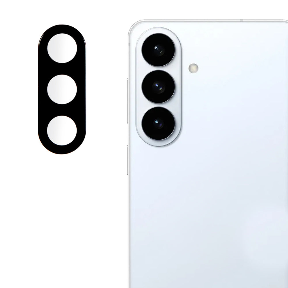 Schutzfolie Techsuit für die Rückkamera des Samsung Galaxy S26 S942, gehärtetes Glas, Schwarz