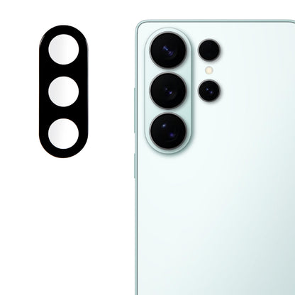 Schutzfolie Techsuit für die Rückkamera des Samsung Galaxy S26 Ultra S948, gehärtetes Glas, Schwarz