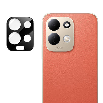 Techsuit Rückkamera-Schutzfolie für Xiaomi Redmi 17 5G / 17 4G, gehärtetes Glas, Schwarz