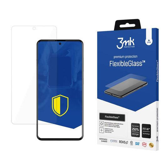 3MK FlexibleGlass Displayschutzfolie für Samsung Galaxy A52s 5G A528 / A52 5G A526 / A52 A525, Flexibles Glas, Vollkleber
