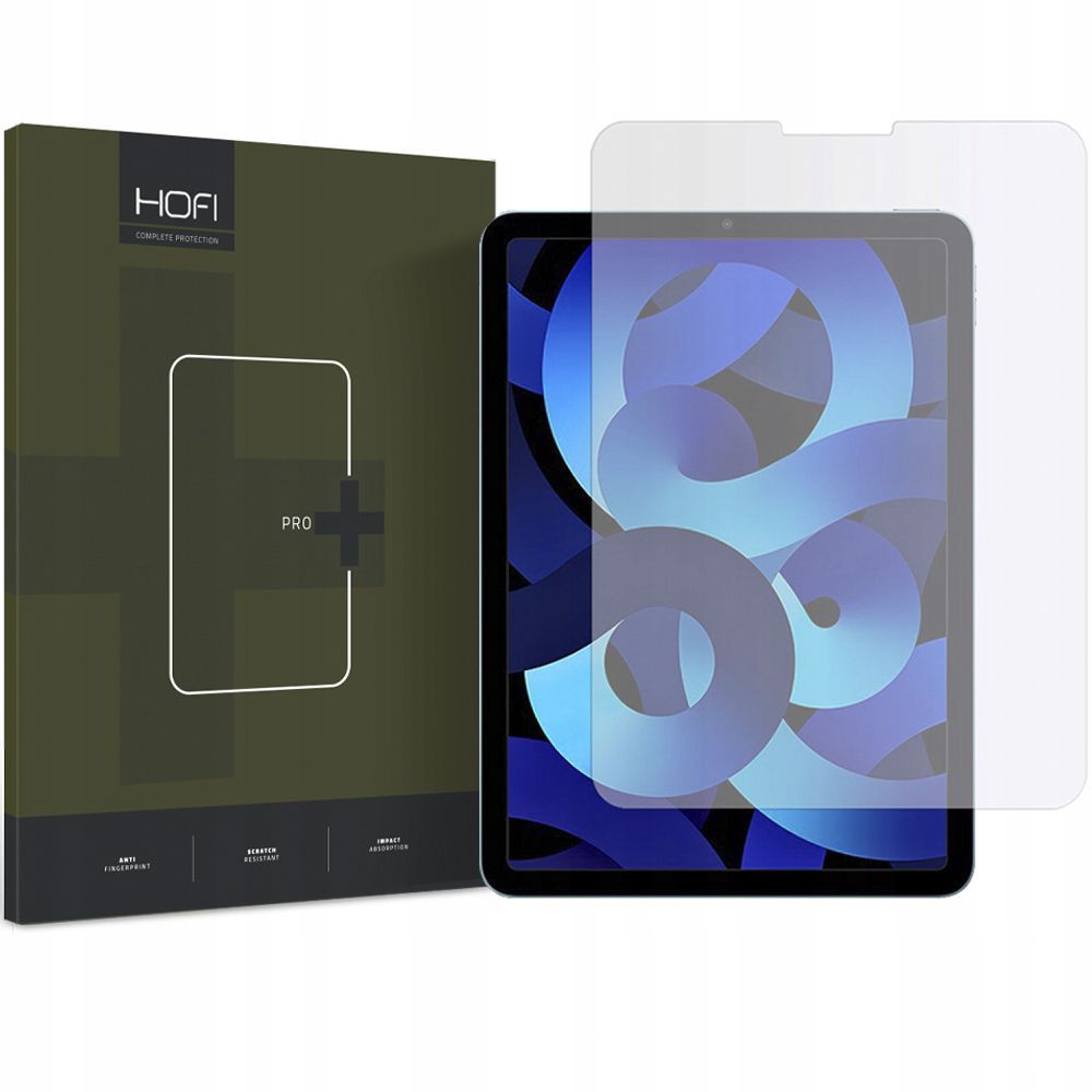 HOFI PRO+ Displayschutzfolie für Apple iPad Air (2022) / Air (2020), gehärtetes Glas, Full Glue, HOFI040