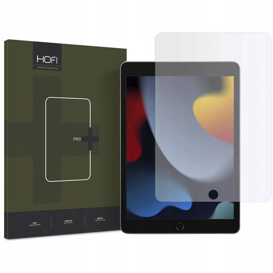 HOFI PRO+ Displayschutzfolie für Apple iPad 10.2 (2021) / 10.2 (2020) / 10.2 (2019), sicheres Glas, Vollkleber H0FI041