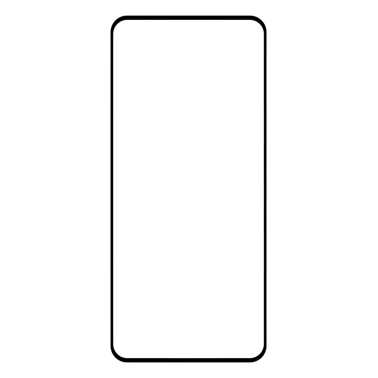 OEM OG Premium Displayschutzfolie für Samsung Galaxy A35 5G A356, sicheres Glas, Vollkleber, Schwarz