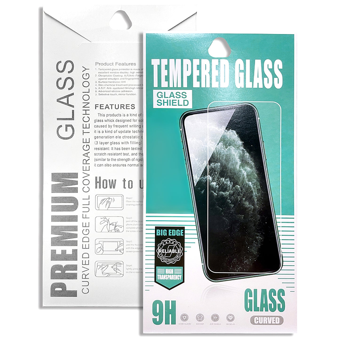 OEM-Displayschutzfolie für Apple iPhone 16 Pro, sicheres Glas, Vollkleber, 2,5D