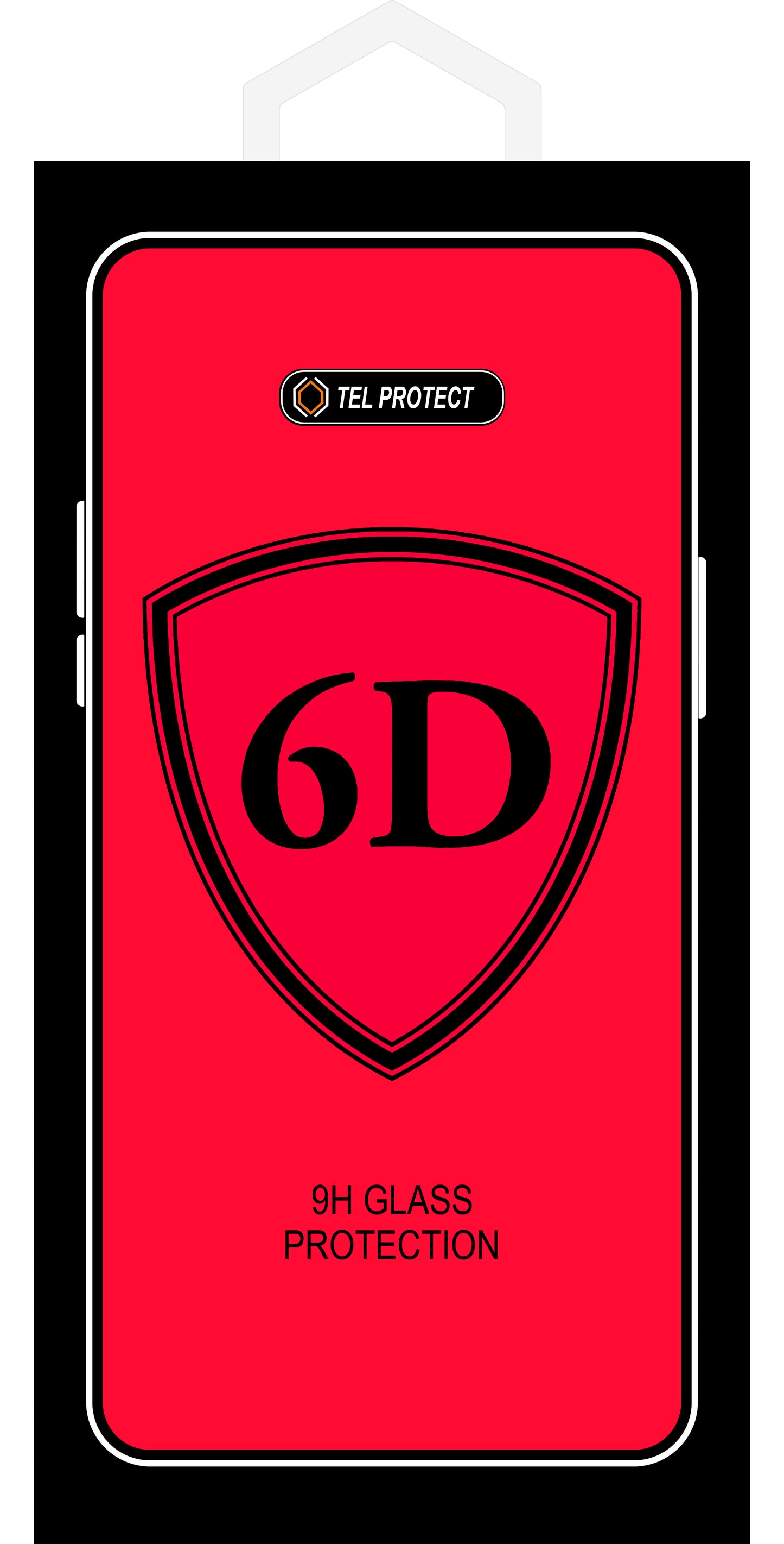 OEM Displayschutzfolie für Samsung Galaxy A51 5G A516 / A51 A515, gehärtetes Glas, Full Glue, 6D, Schwarz