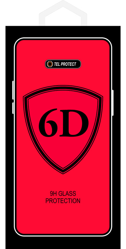 OEM Displayschutzfolie für Samsung Galaxy A51 5G A516 / A51 A515, gehärtetes Glas, Full Glue, 6D, Schwarz