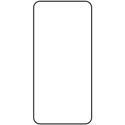 Displayschutzfolie OEM Automatische Ausrichtung für Apple iPhone 16 Pro, sicheres Glas, Vollkleber, 5D, Schwarz