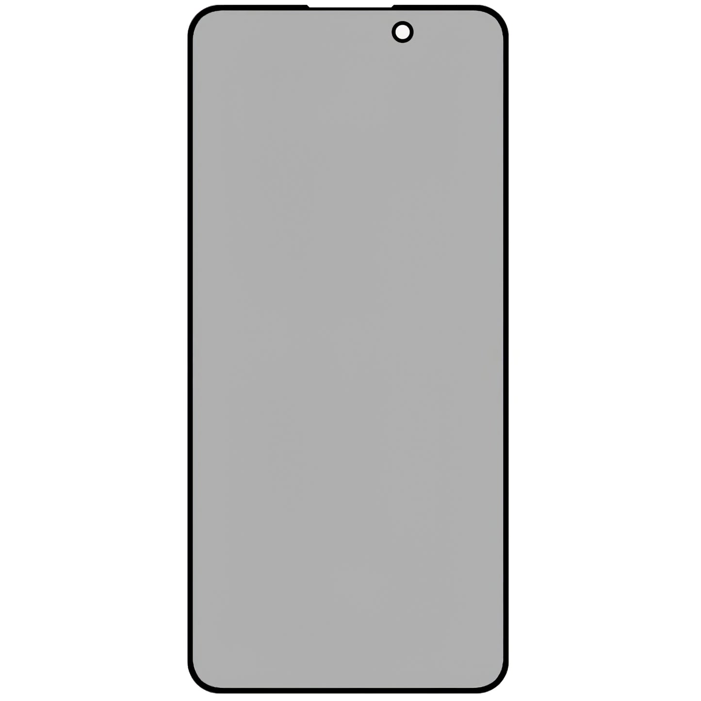 Privacy-Schutzfolie WZK AntiSpy für Apple iPhone 16 Pro Max, gehärtetes Glas, Vollkleber