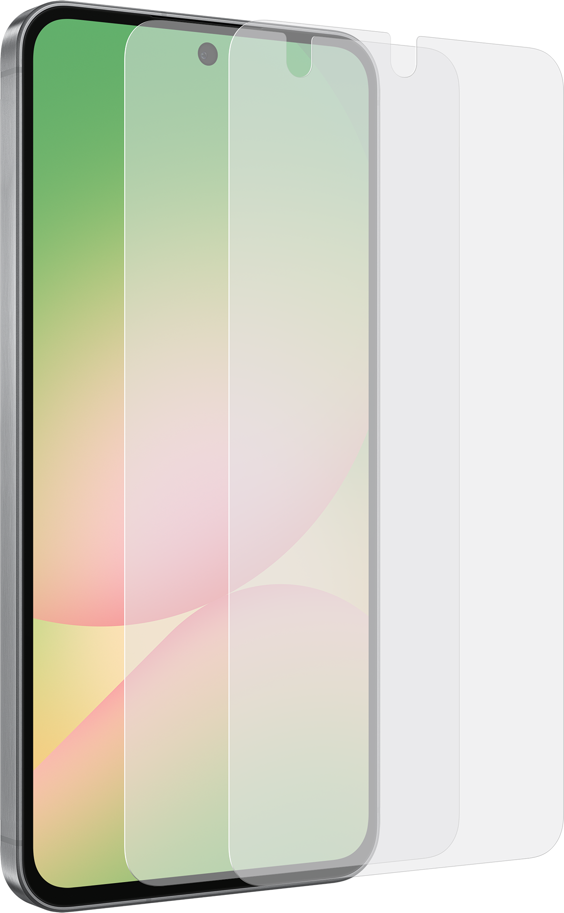 Displayschutzfolie für Samsung Galaxy A56 A566, Kunststoff, 2er-Set EF-UA566CTEGWW