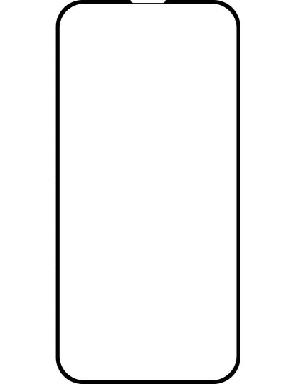 OEM Displayschutzfolie für Apple iPhone 16 Pro Max, gehärtetes Glas, Full Glue, 10er Set, 9D, Schwarz