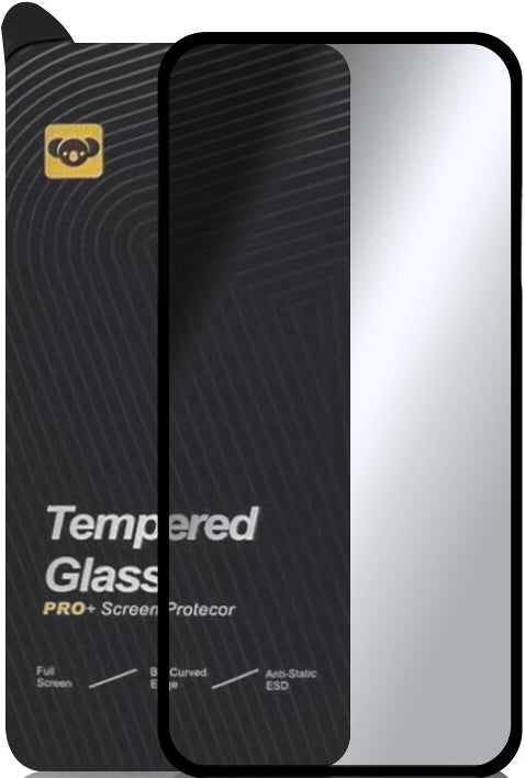 Bear PRO+ Displayschutzfolie für Motorola Moto G15 / G15 Power, gehärtetes Glas, Full Glue, Schwarz