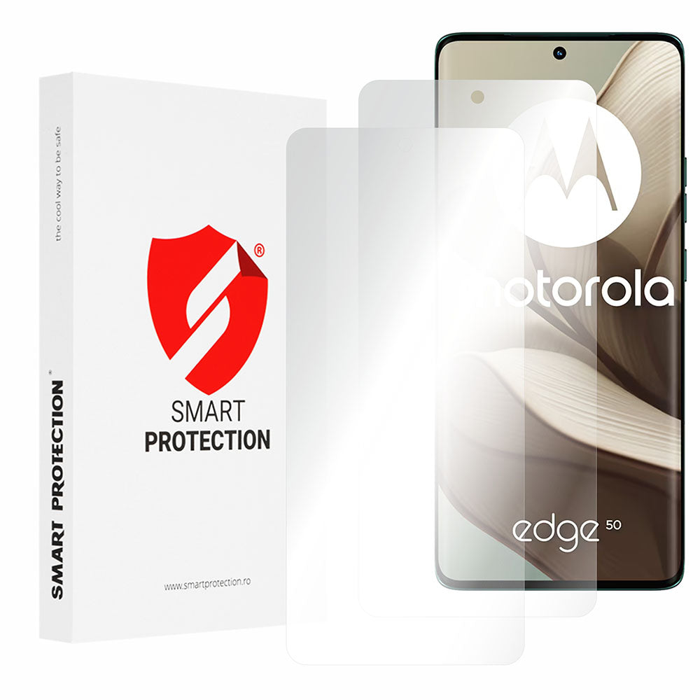 Smart Protection Premium Classic Displayschutzfolie für Motorola Edge 50, Kunststoff, 2 Stück Set