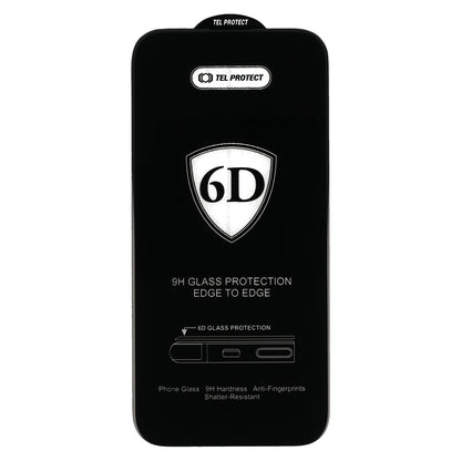 OEM Displayschutzfolie für Samsung Galaxy S26 Ultra S948, gehärtetes Glas, Full Glue, 6D, Schwarz