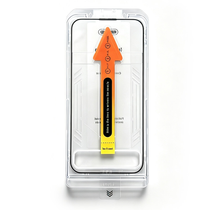 OEM Dust-Free-Easy-Fit-Displayschutzfolie für Samsung Galaxy S25 Ultra S938, gehärtetes Glas, Full Glue, Schwarz