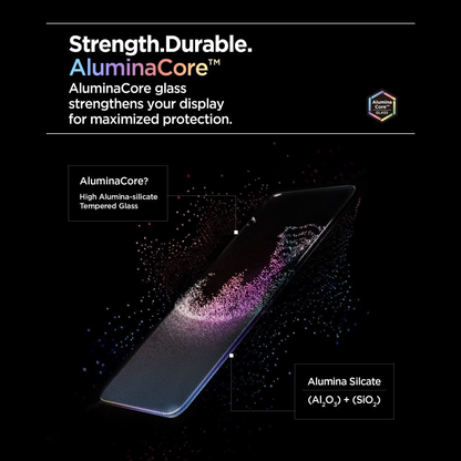 Schutzfolie Spigen GlastR Align Master Slim für Apple iPhone 17, Gehärtetes Glas, Vollkleber, Set 3 Stück AGL10484