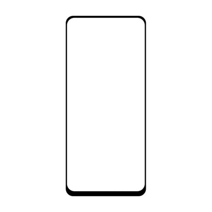 OEM-Displayschutzfolie für Samsung Galaxy A54 A546, gehärtetes Glas, Vollkleber, 10D, Schwarz