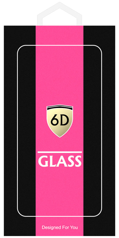 OEM-Displayschutzfolie für Xiaomi 13, sicheres Glas, Vollkleber, 6D, Schwarz