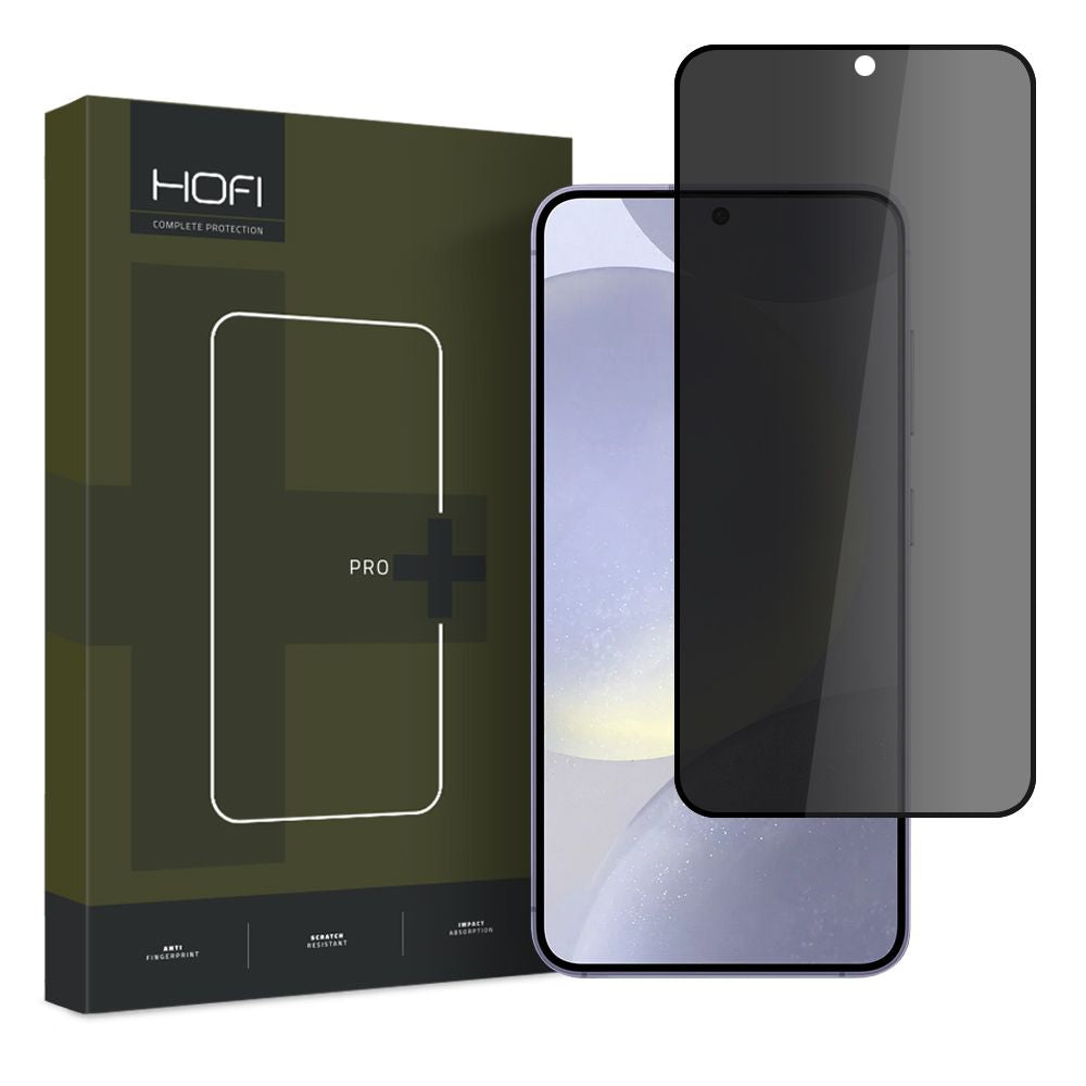 HOFI PRO+ Sichtschutzfolie für Samsung Galaxy S24 S921, sicheres Glas, Vollkleber