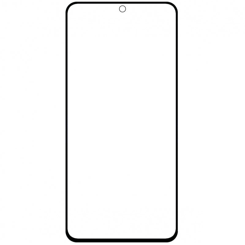 OEM Matter Displayschutz für Samsung Galaxy S21 FE 5G G990, sicheres Glas, Vollkleber, 6D, Schwarz