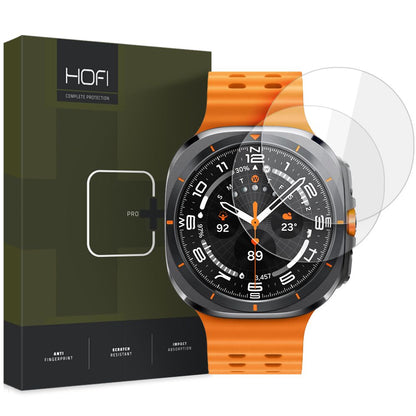 Schutzfolie HOFI Glass PRO+ für Samsung Galaxy Watch Ultra, 2er-Set, gesichertes Glas