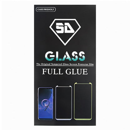 OEM-Displayschutz für Realme C61, sicheres Glas, Vollkleber, 5D, Schwarz