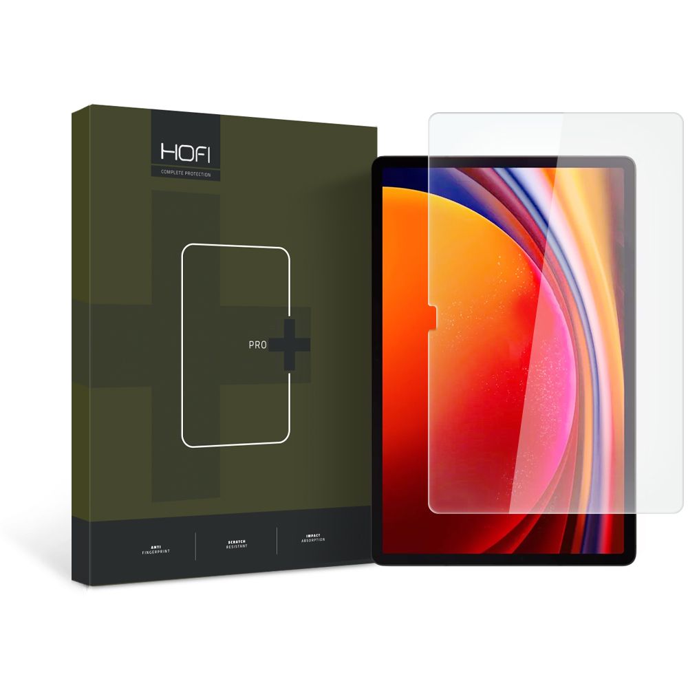 HOFI Glass PRO+ Displayschutzfolie für Samsung Galaxy Tab S10+ / Tab S9+ / Tab S8+ / Tab S7 FE / Tab S7+, Gehärtetes Glas, Vollflächig Klebend