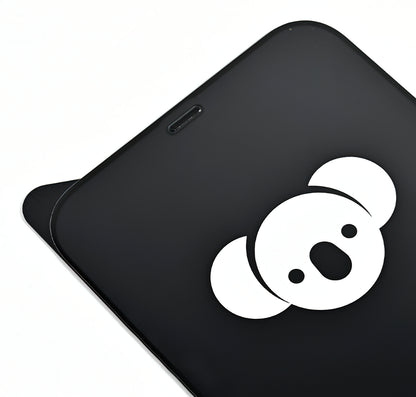 Bear HD Displayschutzfolie für Apple iPhone 14 Pro Max, gehärtetes Glas, Full Glue, Schwarz