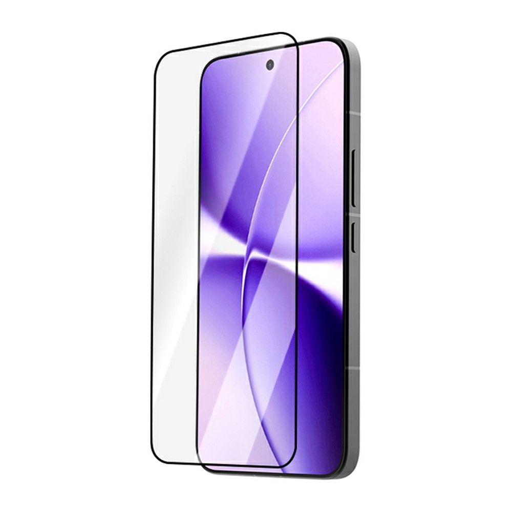 Lereach Screen Protector for Xiaomi Poco X8 Pro Max, Tempered Glass, Full Glue, Black