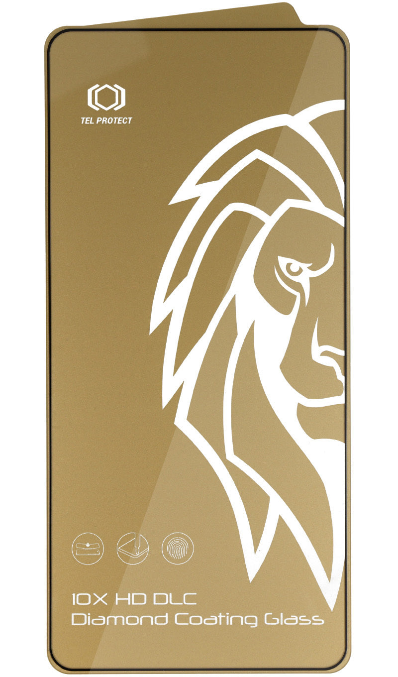 Tel Protect 10X HD DLC Diamond Coating Displayschutzfolie für Samsung Galaxy S26 Ultra S948, gehärtetes Glas, vollflächig klebend, schwarz