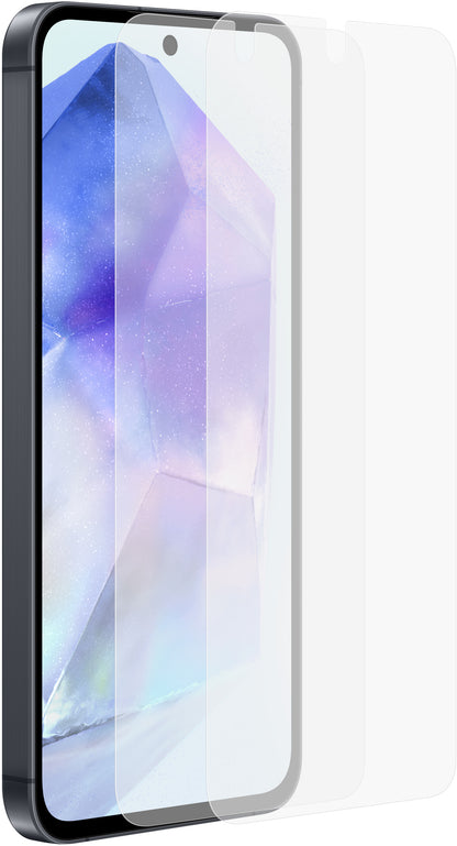 Displayschutzfolie für Samsung Galaxy A55 5G A556, Kunststoff, 2er-Set EF-UA556CTEGWW